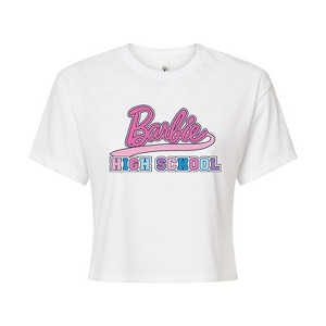 Women's - Barbie - High School Cropped Graphic T-Shirt - 1 of 4