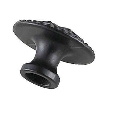 Matte Bronze Round Traditional Drawer Knob Set