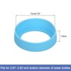 Unique Bargains Silicone Protective Water Bottle Bottom Boot for 70mm 4 Pcs - 2 of 4