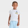 Toddler Boys' 2pc Disney Mickey Mouse and Friends Short Sleeve T-Shirt and Shorts Set - White/Blue - 3 of 4