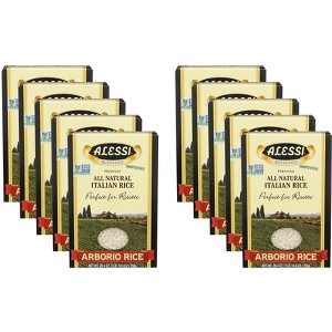 Alessi Arborio Rice - Case of 10 - 26.4 oz - 1 of 2