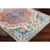 Mark & Day Lola 7'10" Round Woven Indoor Area Rugs Pink/Saffron - 3 of 4