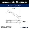 Lewmar 66840008 7-16Kg Delta Short Bow Roller Boat Equipment - 3 of 3