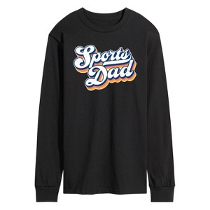 Men's - Instant Message - I'm A Proud 'Sports Dad' Long Sleeve Graphic T-Shirt - 1 of 4