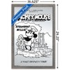 Trends International Disney Mickey Mouse - Black and White Steamboat Willie Framed Wall Poster Prints - 3 of 4