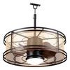 Bella Depot Outdoor Plug Ceiling Fan with Light - 3 of 4