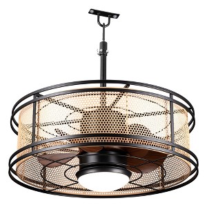 Bella Depot Outdoor Plug Ceiling Fan with Light - 1 of 4
