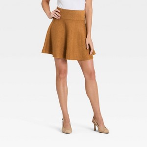 Women's Mini Sweater Skirt - A New Day™ - 1 of 3