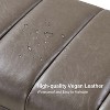 Anahli  Modern Channel Tufted Design Vegan Leather Bench丨Artful Living Design - 4 of 4