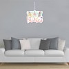 Big Dot of Happiness Let's Be Fairies - Hanging Porch Fairy Garden Birthday Party Outdoor Decorations - Front Door Decor - 1 Piece Sign - 3 of 4