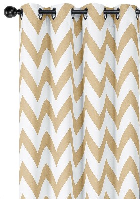 GoodGram 2 Pack Hotel Thermal Grommet 100% Blackout Window Curtain Panels