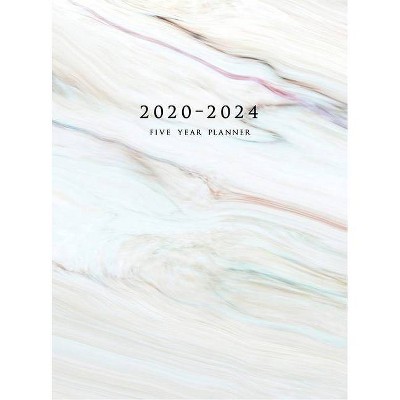 2020-2024 Five Year Planner - by  Edward Planners (Hardcover)