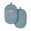 KitchenAid Asteroid Oval Pot Holder 2-Pack Set, 6.5"x10" - 2 of 4