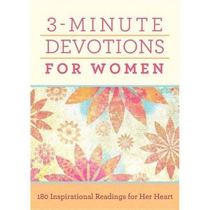 3-Minute Devotions for Women - by Compiled by Barbour Staff - 1 of 1