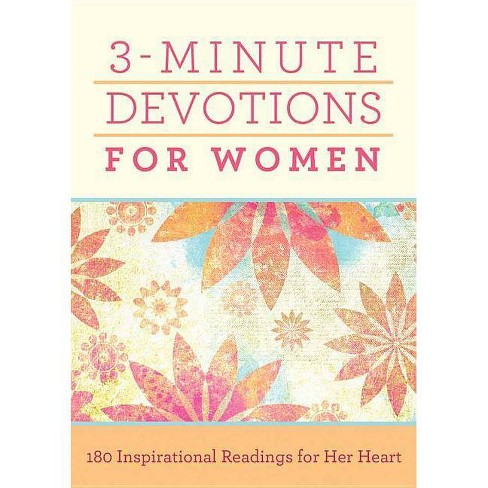 3-Minute Devotions for Women - by Compiled by Barbour Staff - image 1 of 1