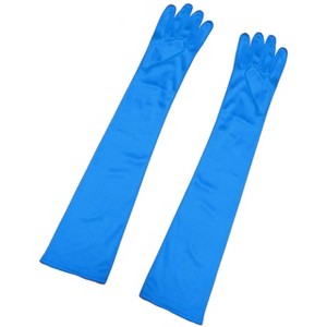 INSPIRE CHIC Women's Full Finger Opera Length Solid Gloves - 1 of 4