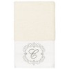 Linum Home Textiles 100% Turkish Cotton MONICA 3PC Embellished Towel Set - 3 of 4