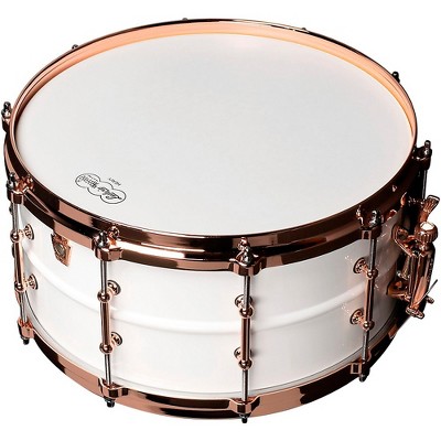 Ludwig Polar-Phonic Brass Snare Drum With Copper Hardware 14 x 6.5 in.