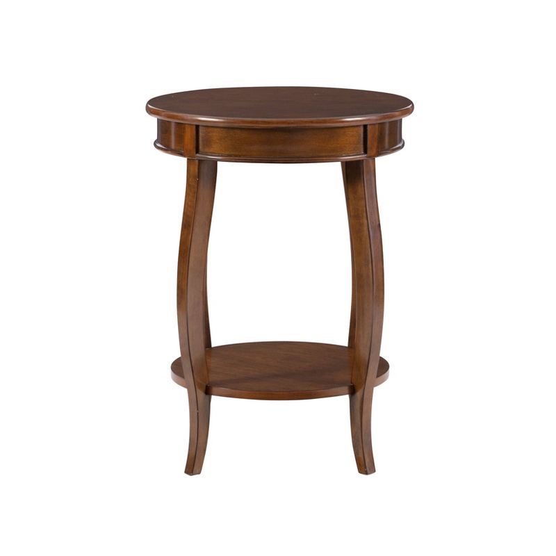 Lindsay Round Table with Shelf - Powell, 5 of 13