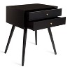 Kate and Laurel Finco Side Table with 2 Drawers - 4 of 4