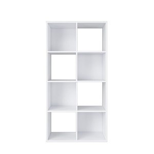 Homez 46.46 in. Tall Wood 4-Shelf Etagere Bookcase - 1 of 4