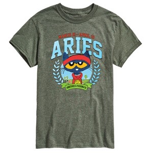 Men's - Pete the Cat - Aries Short Sleeve Graphic T-Shirt - 1 of 4