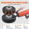 VEVOR Tire Bead Blaster, 150 PSI, Handheld 2.4 Gal/9 L Air Bead Seater, Portable Inflation Tool, 87-116 PSI for Trucks, ATVs, Cars - 4 of 4