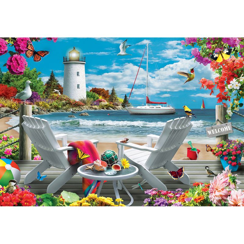 MasterPieces 2000 Piece Jigsaw Puzzle for Adults - Coastal Escape - 39"x27", 3 of 7