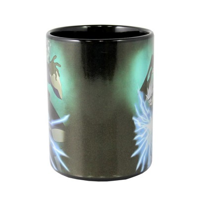 Naruto Shippuden Black Ceramic Mug with Kakashi and Obito