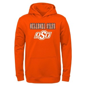 NCAA Oklahoma State Cowboys Boys' Poly Hooded Sweatshirt - 1 of 1