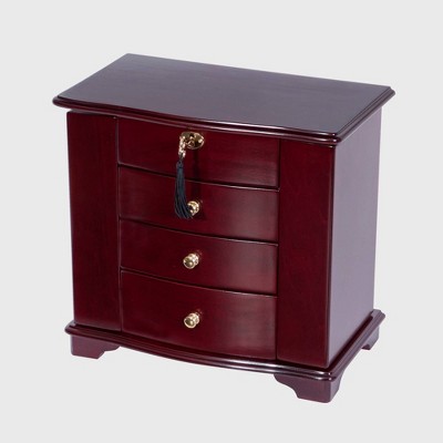 Mele Designs Waverly Women's Wooden Jewelry Box - Cherry