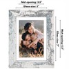 Americanflat Wide Molding Picture Frame with Mat - 2 of 4