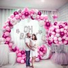 KatchOn, 60pc Chrome Pink Balloons Set, 12inch, Pack of 2 | Pink Party Decorations & Pink Graduation Decorations - 4 of 4