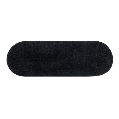 Chenille Solid Collection 100% Polyester Reversible Indoor Area Utility Rug - Better Trends