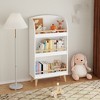 Kids Bookshelf with 3 Tiers and Toy Storage, Book Display Shelf and Organizer Rack for Kids’ Bedroom, Study,  Perfect for Books and Toys. - 4 of 4