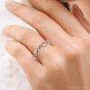 Pompeii3 1/2Ct Marquise Diamond Wedding Vine Stackable Ring in White Yellow or Rose Gold - 3 of 4