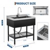 Stainless Steel Sink 2.0 Series - Durable, Rust Resistant, Modern Design, Easy to Clean, Kitchen Sink Replacement - 2 of 4