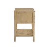 Comfort Pointe Shoreham 1 Drawer Nightstand Natural - 4 of 4