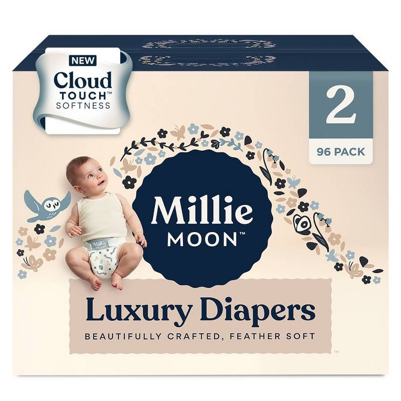 Millie Moon Luxury Diapers - (Select Size and Count), 1 of 15