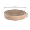 THE LICKER STORE Nelson Modern Cardboard Round Bowl Cat Scratcher with Catnip - 4 of 4