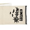 C&F Home 14" x 72" Happy Halloween Black And White Embroidered Table Runner - 3 of 4