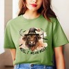 Simply Sage Market Women's I Mean Boo Longhorn Cow Short Sleeve Graphic Tee - 2 of 4