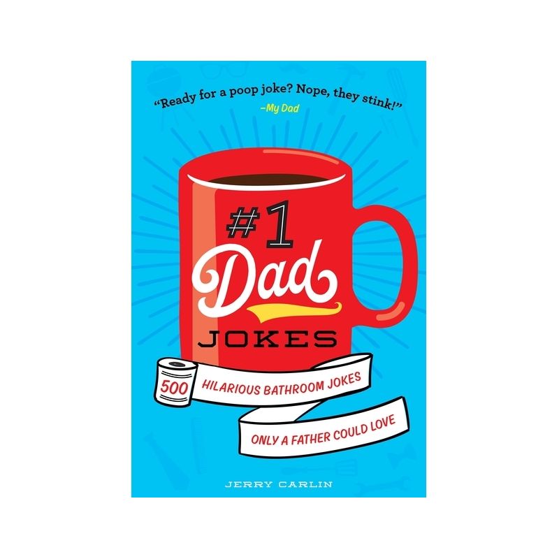 #1 Dad Jokes - by Jerry Carlin (Paperback), 1 of 2