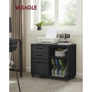 3-Drawer Rolling File Cabinet for Home Office - 1 of 4