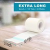 LotFancy Medical Tape, 12 Rolls 1 in x 10 Yards, Adhesive Hypoallergenic Surgical Paper Tapes - 2 of 4