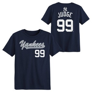 MLB New York Yankees Aaron Judge Youth T-Shirt : Target