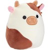 Squishmallows 5" Ronnie The Brown Cow Plush - Official Kellytoy - Soft & Squishy Cow Stuffed Animal - Fun for Spring, Girls & Boys - 5-inch - 2 of 3