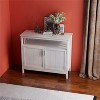 LunaLulinlk Kitchen storage sideboard and buffet server cabinet-White - 3 of 4