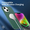 BONGEEK Designed for iPhone 14 Plus Case, Silicone Shockproof Slim Thin Phone Case for iPhone 14 Plus 6.7 inch -Pine Green - 4 of 4