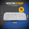 Matias FK302 TactilePro Wired USB Mechanical Keyboard White - 2 of 4